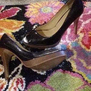 Cute high heeled shoes